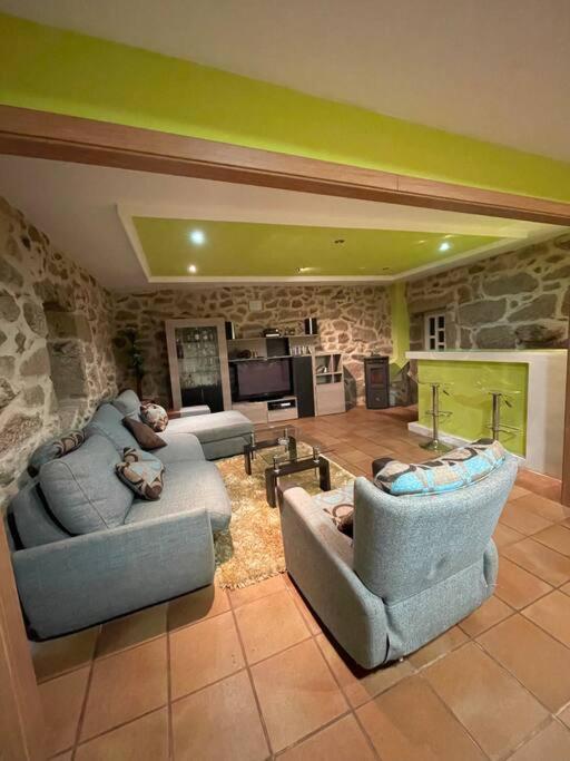 Chalet Casa Con Piscina En Arbo Vigo Exteriér fotografie